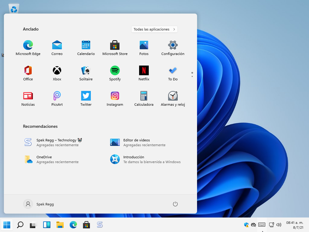 Descarga Windows 11 Home en Español de 64 Bits Compatible con Equipos  Viejos y Con Office [Activado] – Spek Regg